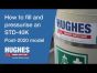 How to Fill and Pressurize Hughes  STD-40K/45G Mobile Safety Shower