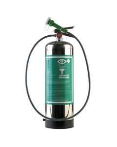 Portable self-contained unit with handheld eye wash - 2.9 US gallon