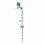 Hughes trace tape heated safety shower with body spray